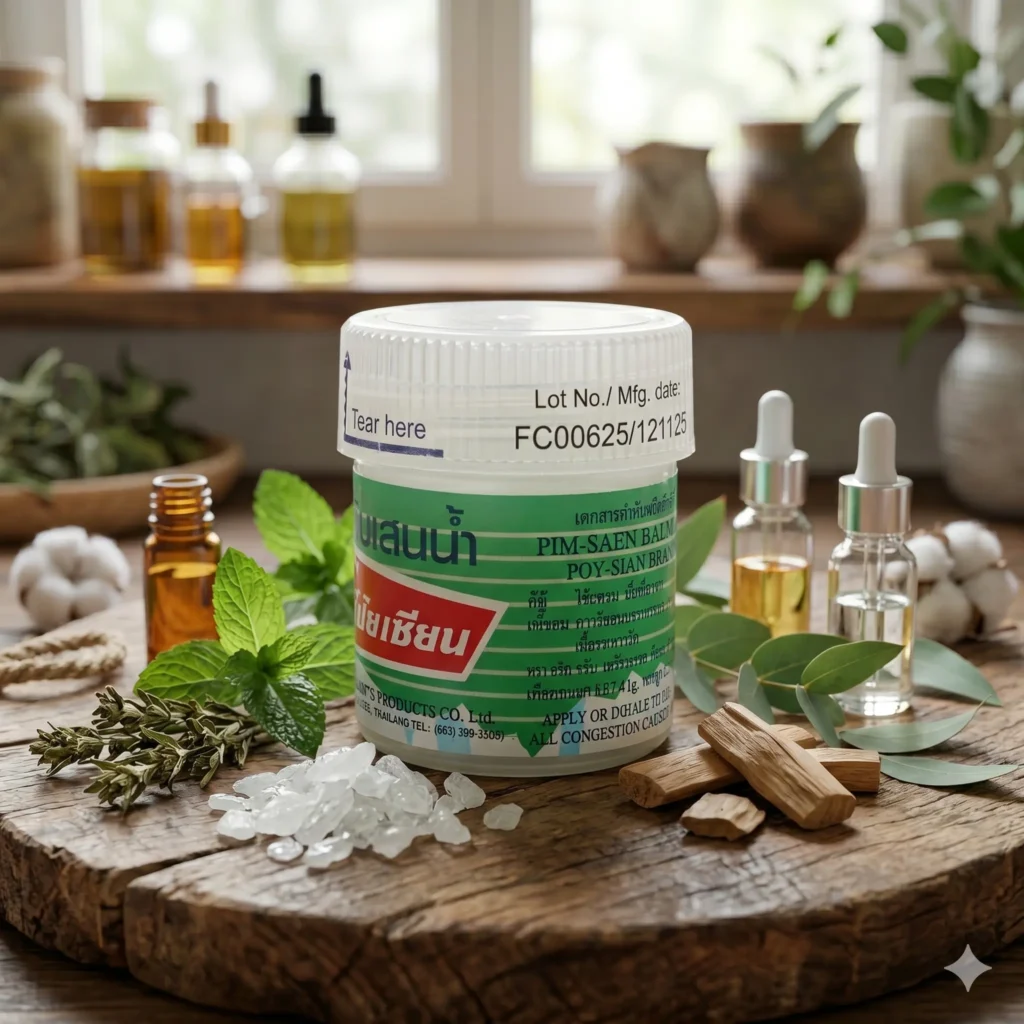 thai Natural migraine pain killer balm